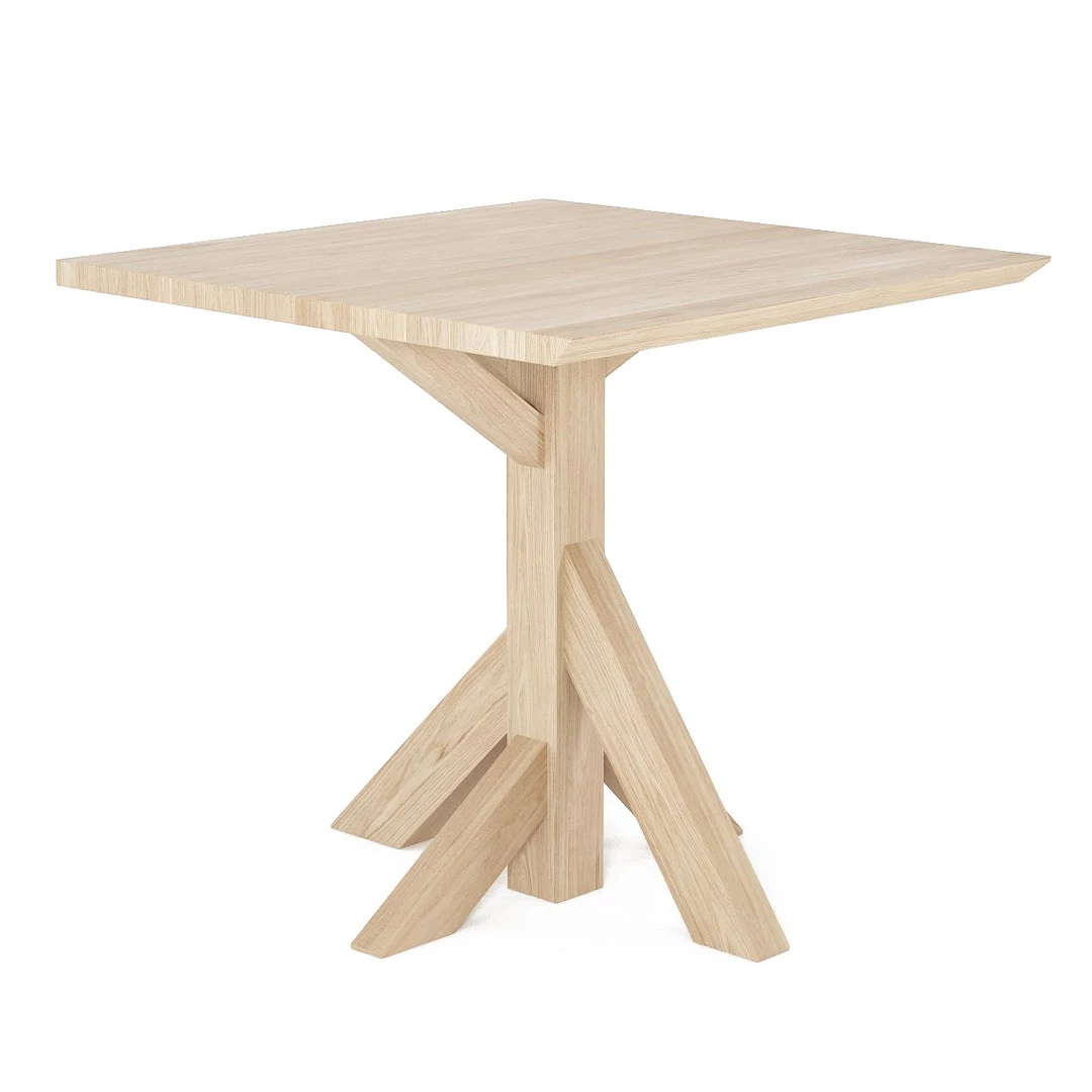 Karpenter INDOOR Ki Square Dining Table 80cm - European Oak 1 Karpenter INDOOR Ki Square Dining Table 80cm - European Oak