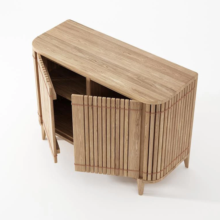 Karpenter Koppar Sideboard With 2 Doors - European Oak 6 Karpenter Koppar Sideboard With 2 Doors - European Oak