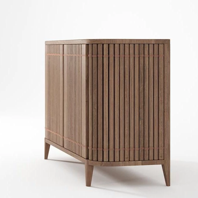Karpenter Koppar Sideboard With 2 Doors - FSC Teak 3 Karpenter Koppar Sideboard With 2 Doors - FSC Teak