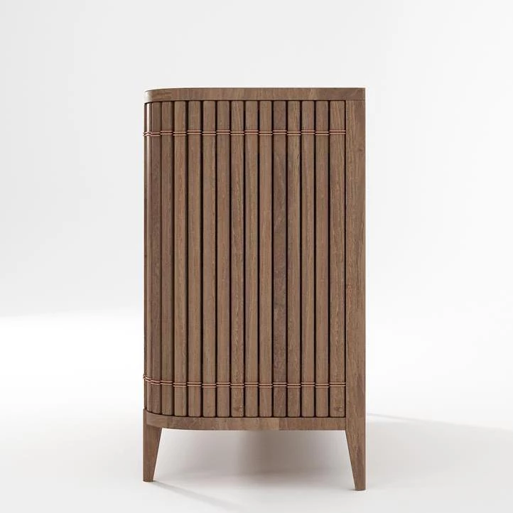 Karpenter Koppar Sideboard With 2 Doors - FSC Teak 5 Karpenter Koppar Sideboard With 2 Doors - FSC Teak