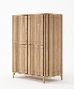 Karpenter INDOOR Koppar Cupboard With 4 Doors - European Oak