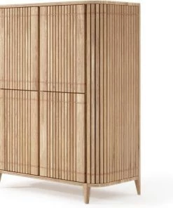 Karpenter INDOOR Koppar Cupboard With 4 Doors - European Oak