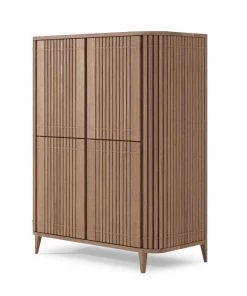 Karpenter INDOOR Koppar Cupboard With 4 Doors - FSC Teak