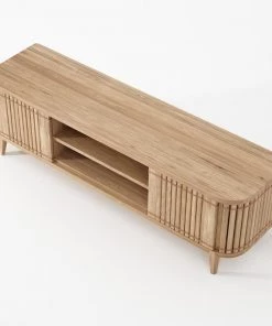 Karpenter INDOOR Koppar Media Cabinet With 2 Doors - European Oak