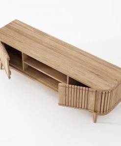 Karpenter INDOOR Koppar Media Cabinet With 2 Doors - European Oak