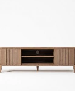Karpenter INDOOR Koppar Media Cabinet With 2 Doors - FSC Teak