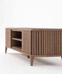 Karpenter INDOOR Koppar Media Cabinet With 2 Doors - FSC Teak