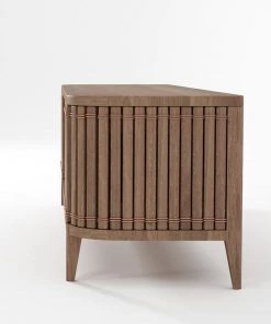 Karpenter INDOOR Koppar Media Cabinet With 2 Doors - FSC Teak