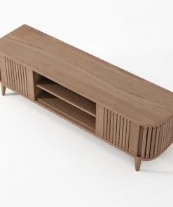 Karpenter INDOOR Koppar Media Cabinet With 2 Doors - FSC Teak