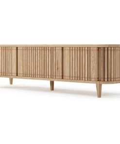 Karpenter INDOOR Koppar Media Cabinet With 3 Doors - European Oak