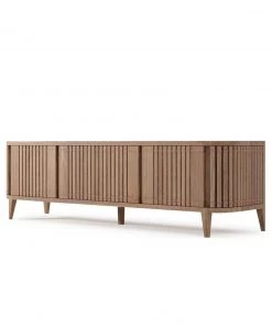 Karpenter Koppar Media Cabinet With 3 Doors - FSC Teak INDOOR