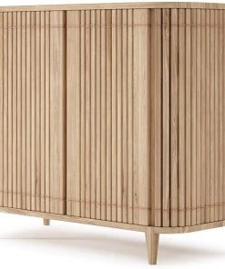 Karpenter INDOOR Koppar Shoe Rack Cabinet - European Oak