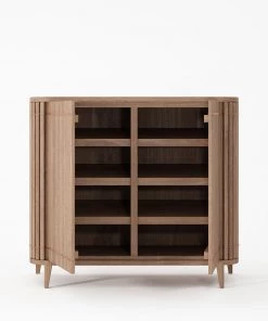 Karpenter Koppar Shoe Rack Cabinet - FSC Teak INDOOR