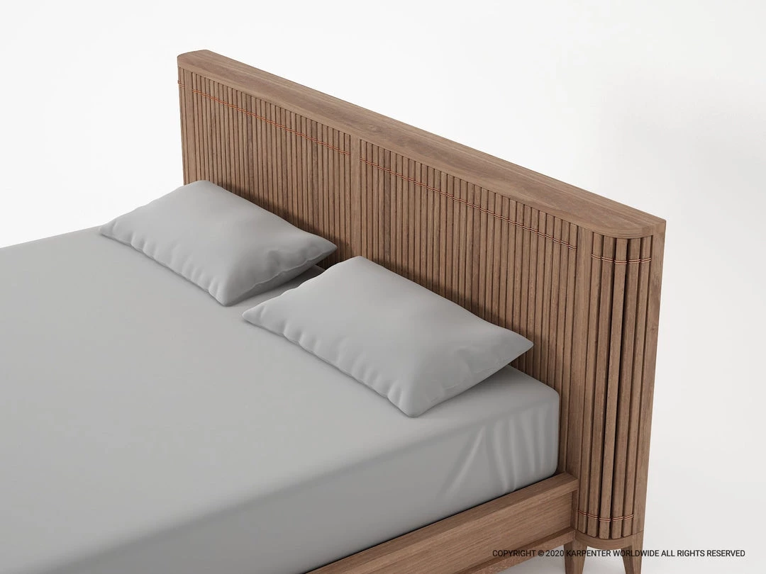 Karpenter Koppar Light King Bed - FSC Certified Teak INDOOR 8 Karpenter Koppar Light King Bed - FSC Certified Teak INDOOR