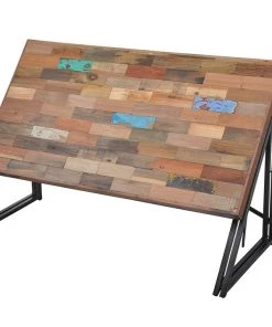 Kleo INDOOR Loft Boatwood Timber Student Desk