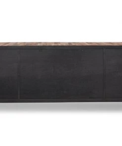 Kleo Boatwood & Powdercoated Steel Locker TV Entertainment Unit