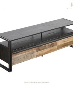 Kleo INDOOR New Age Boatwood And Powdercoated TV Entertainment Unit