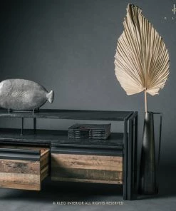 Kleo INDOOR New Age Boatwood And Powdercoated TV Entertainment Unit