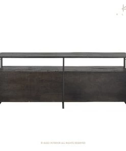 Kleo INDOOR New Age Boatwood & Powdercoated TV Sideboard Unit