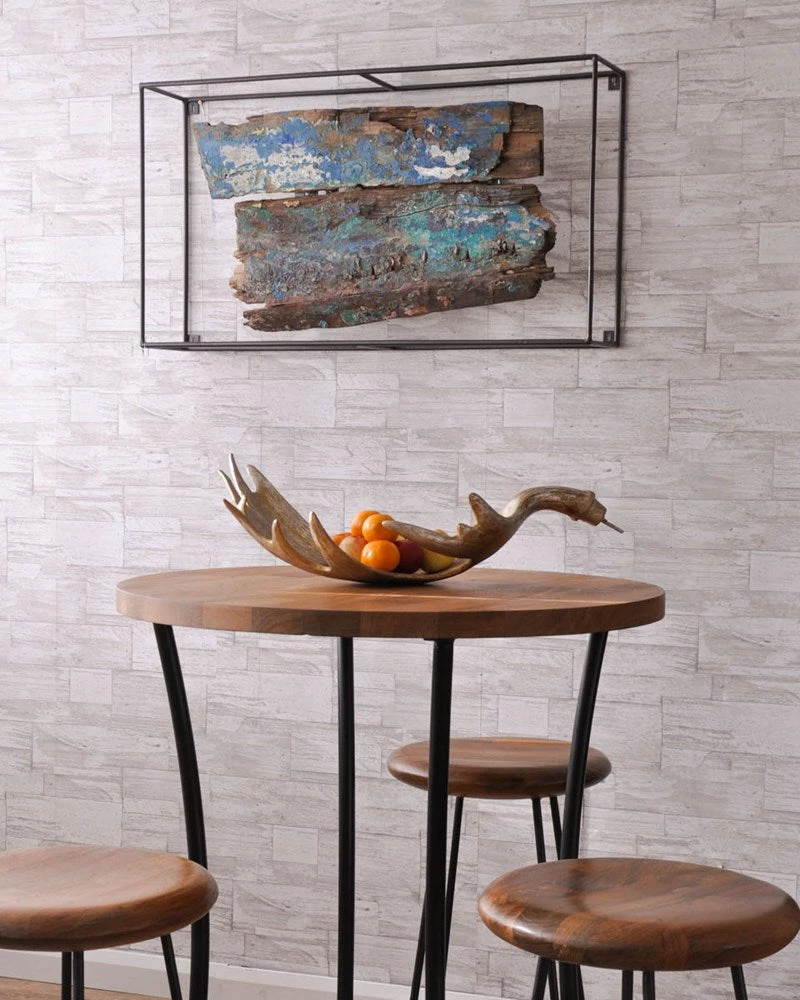 Kleo Look Salvage Boatwood Wall Art 3 Kleo Look Salvage Boatwood Wall Art