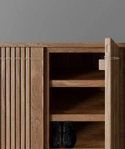 Karpenter Koppar Shoe Rack Cabinet - FSC Teak INDOOR