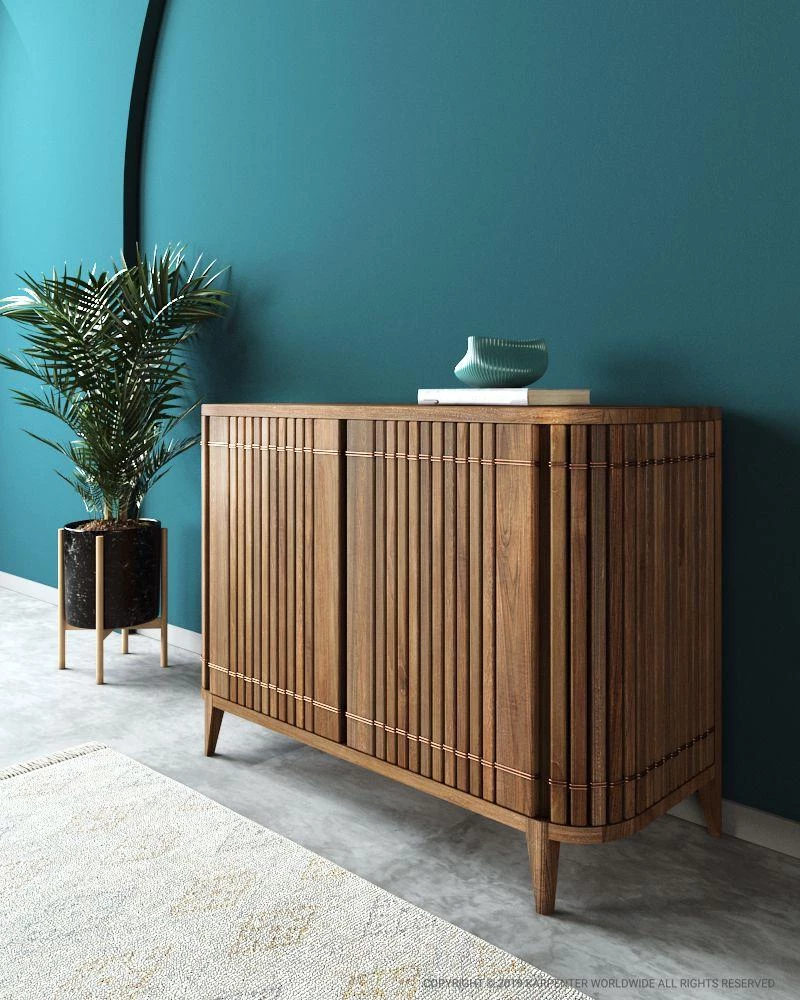 Karpenter Koppar Sideboard With 2 Doors - FSC Teak 7 Karpenter Koppar Sideboard With 2 Doors - FSC Teak