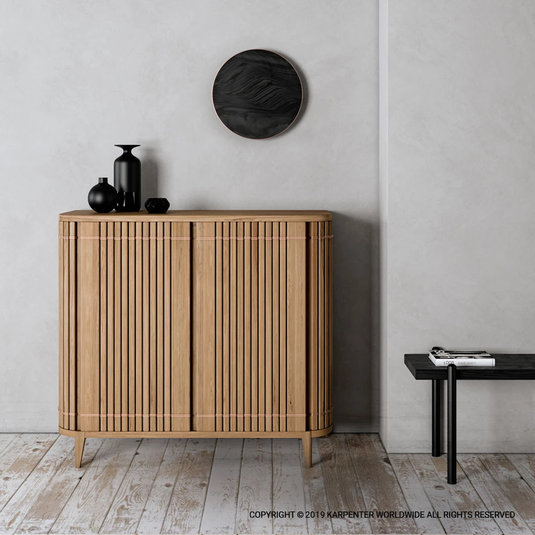Karpenter Koppar Sideboard With 2 Doors - European Oak 1 Karpenter Koppar Sideboard With 2 Doors - European Oak