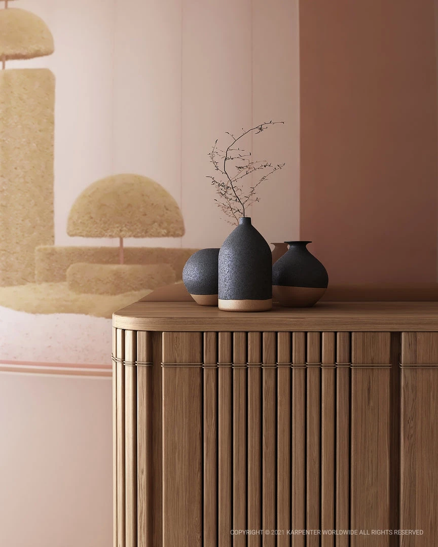 Karpenter Koppar Sideboard With 2 Doors - European Oak 8 Karpenter Koppar Sideboard With 2 Doors - European Oak