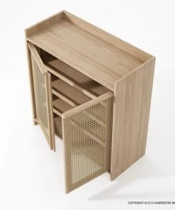 Karpenter Roots Shoe Rack -European Oak