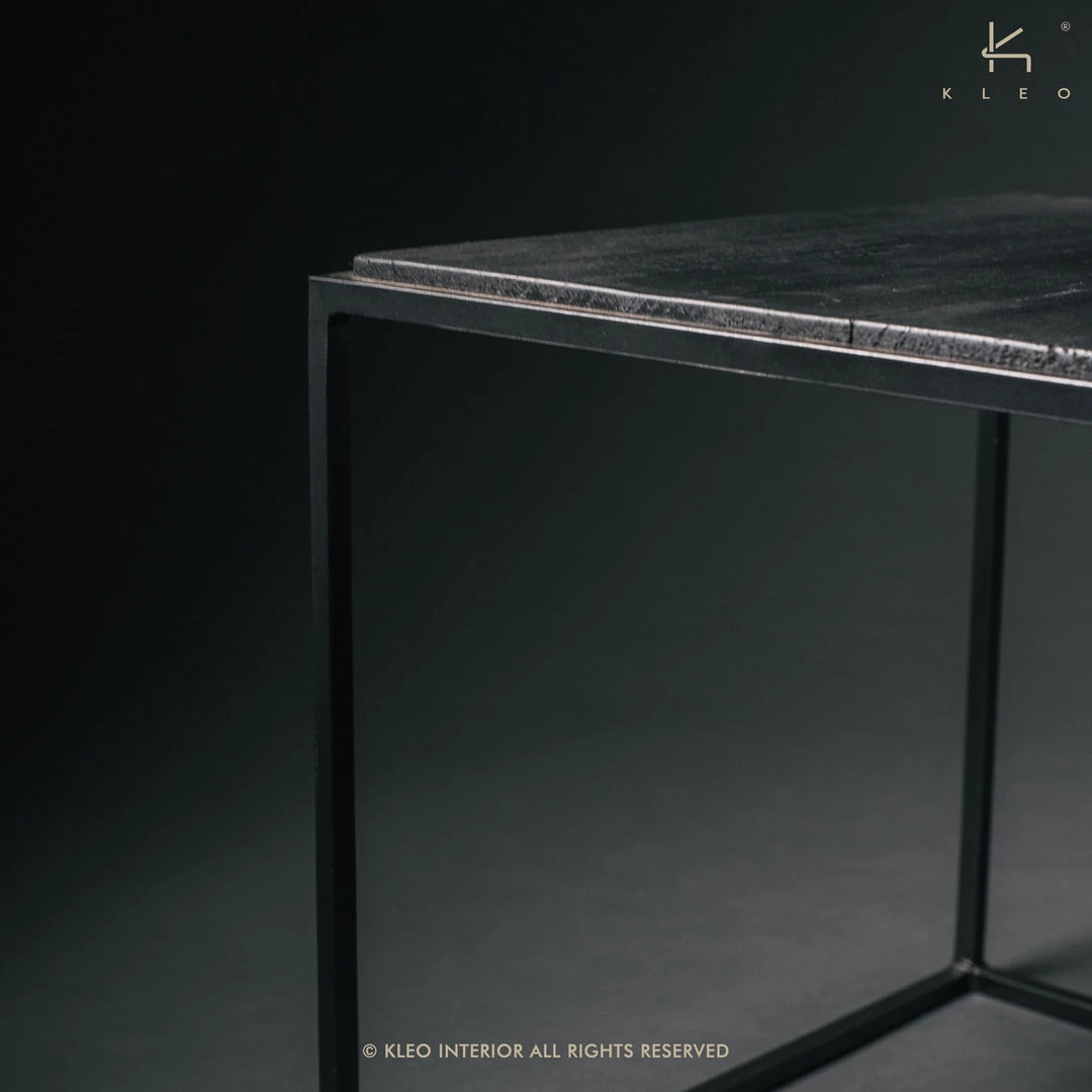 Kleo Sublime Mixed Hardwood & Metal Coffee Table & Side Table Set INDOOR 8 Kleo Sublime Mixed Hardwood & Metal Coffee Table & Side Table Set INDOOR