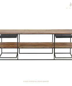 Kleo Sublime Mixed Hardwood Timber TV Stand & Side Table Set INDOOR 12 Kleo Sublime Mixed Hardwood Timber TV Stand & Side Table Set INDOOR