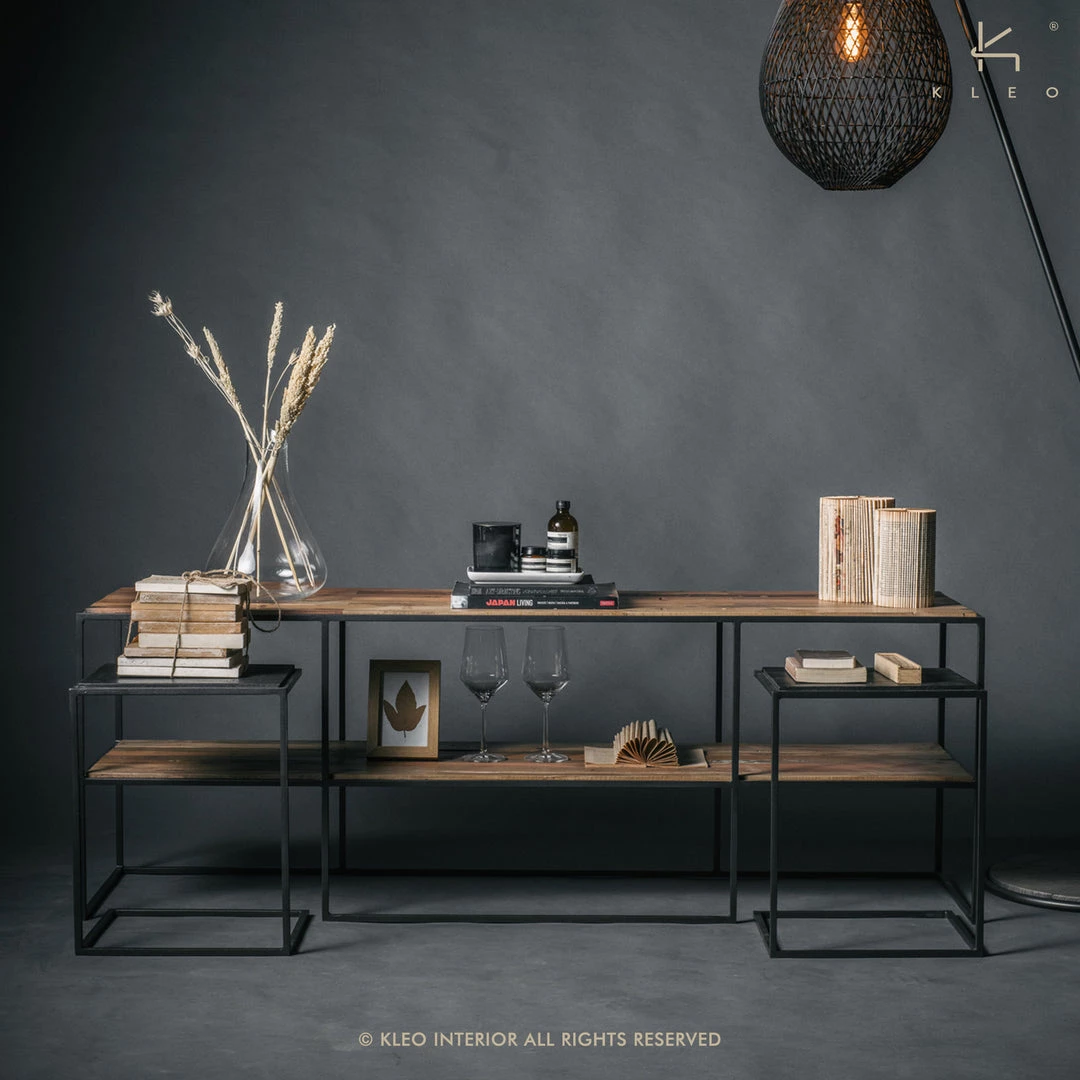 Kleo Sublime Mixed Hardwood Timber TV Stand & Side Table Set INDOOR 7 Kleo Sublime Mixed Hardwood Timber TV Stand & Side Table Set INDOOR