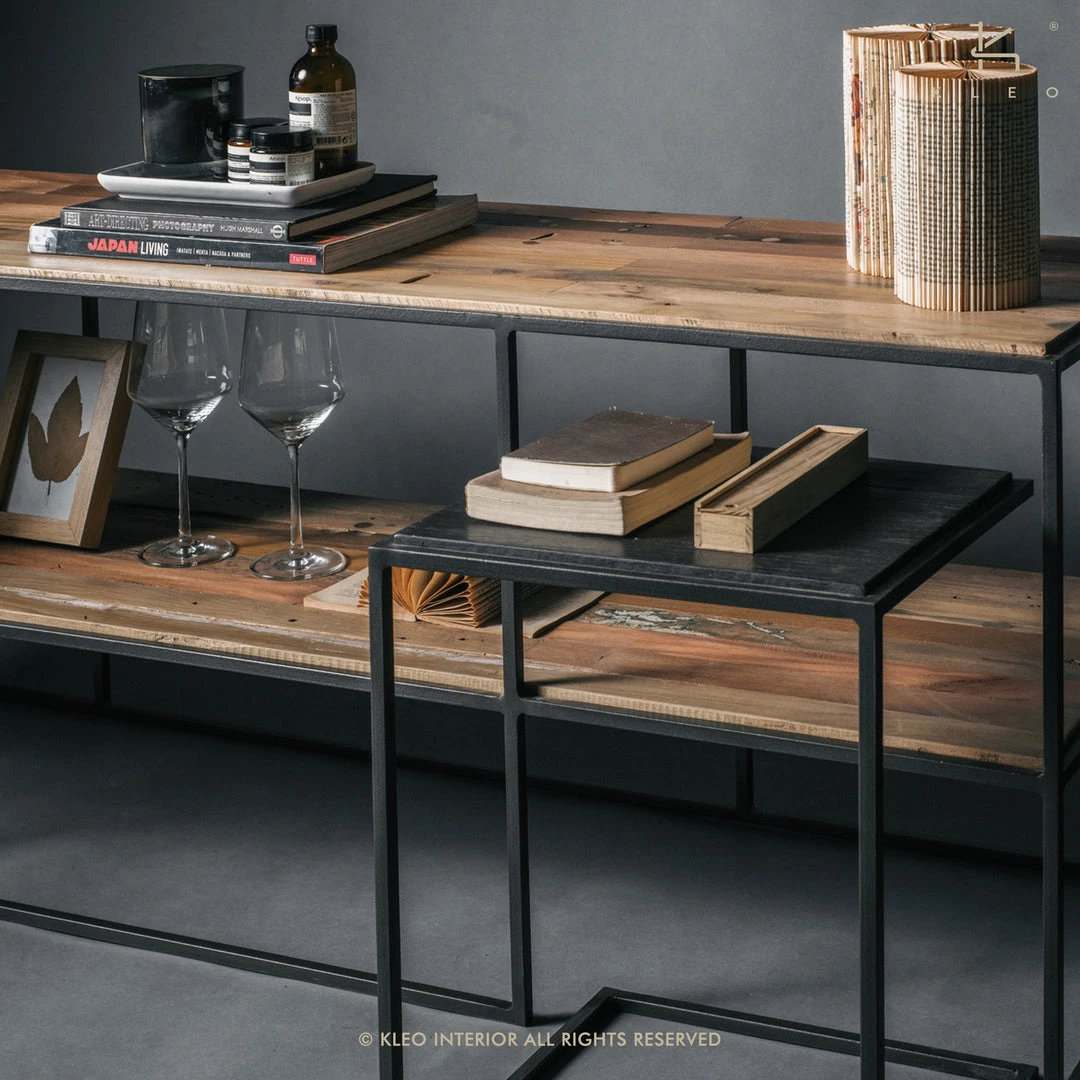 Kleo Sublime Mixed Hardwood Timber TV Stand & Side Table Set INDOOR 8 Kleo Sublime Mixed Hardwood Timber TV Stand & Side Table Set INDOOR