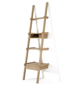 Karpenter Simply City Ladder Shelves & Drawer - European Oak INDOOR