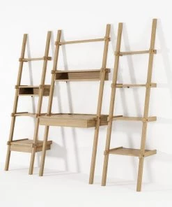 Karpenter Simply City Ladder Shelves - European Oak INDOOR