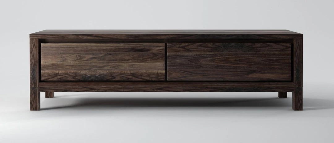 Karpenter Solid TV Unit Walnut Natural 6 Karpenter Solid TV Unit Walnut Natural