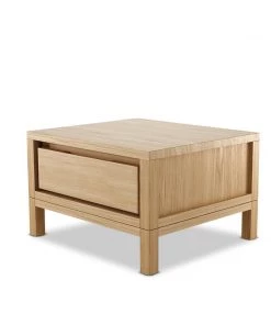 Karpenter Solid Bedside Table - European Oak