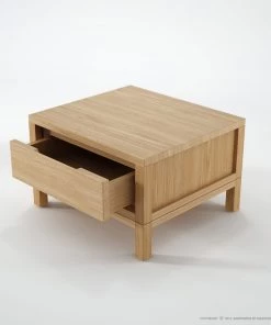 Karpenter Solid Bedside Table - European Oak