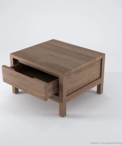 Karpenter Solid Bedside Table - FSC Teak INDOOR