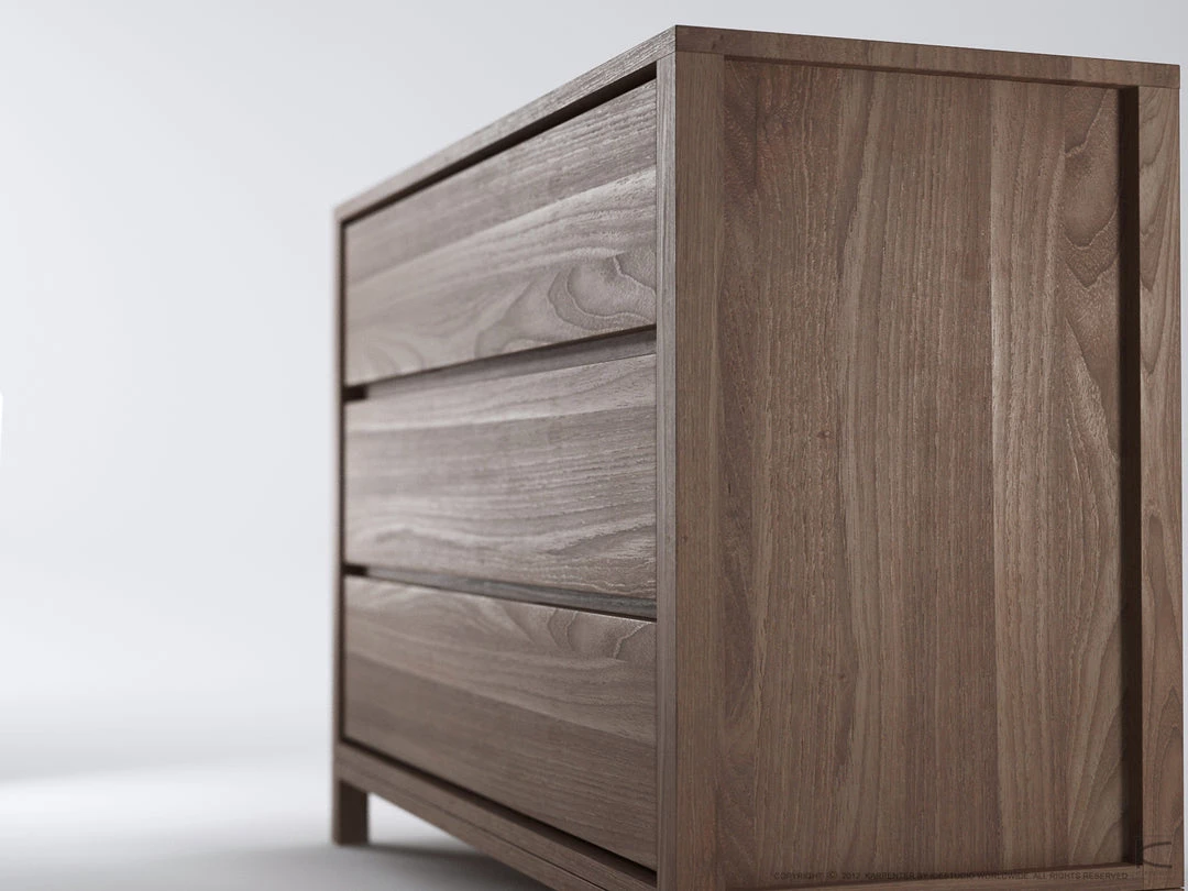 Karpenter INDOOR Solid Chest Of Drawers - FSC Teak 3 Karpenter INDOOR Solid Chest Of Drawers - FSC Teak