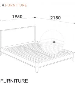 Karpenter Solid King Bed - FSC Teak INDOOR