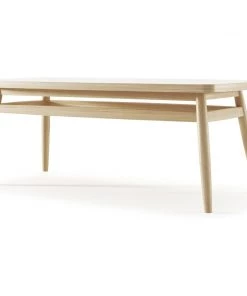 Karpenter Twist Coffee Table 100cm - European White Oak