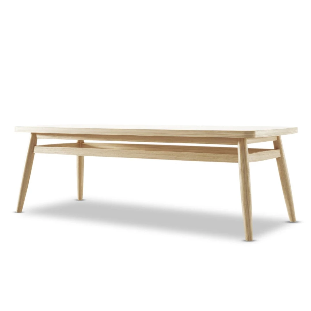 Karpenter Twist Coffee Table 120cm - European Oak 1 Karpenter Twist Coffee Table 120cm - European Oak