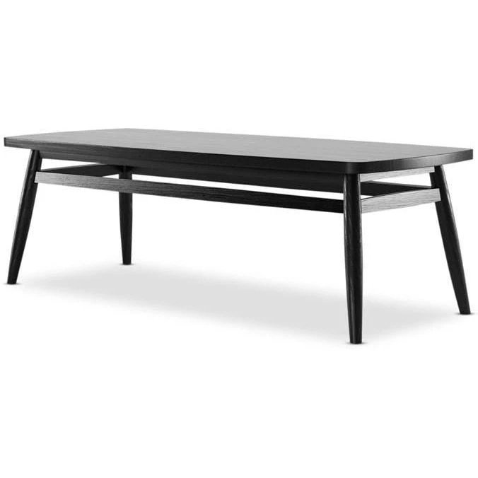 Karpenter Twist Coffee Table 120cm - Satin Black INDOOR 1 Karpenter Twist Coffee Table 120cm - Satin Black INDOOR