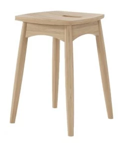 Karpenter Twist Stool - European Oak