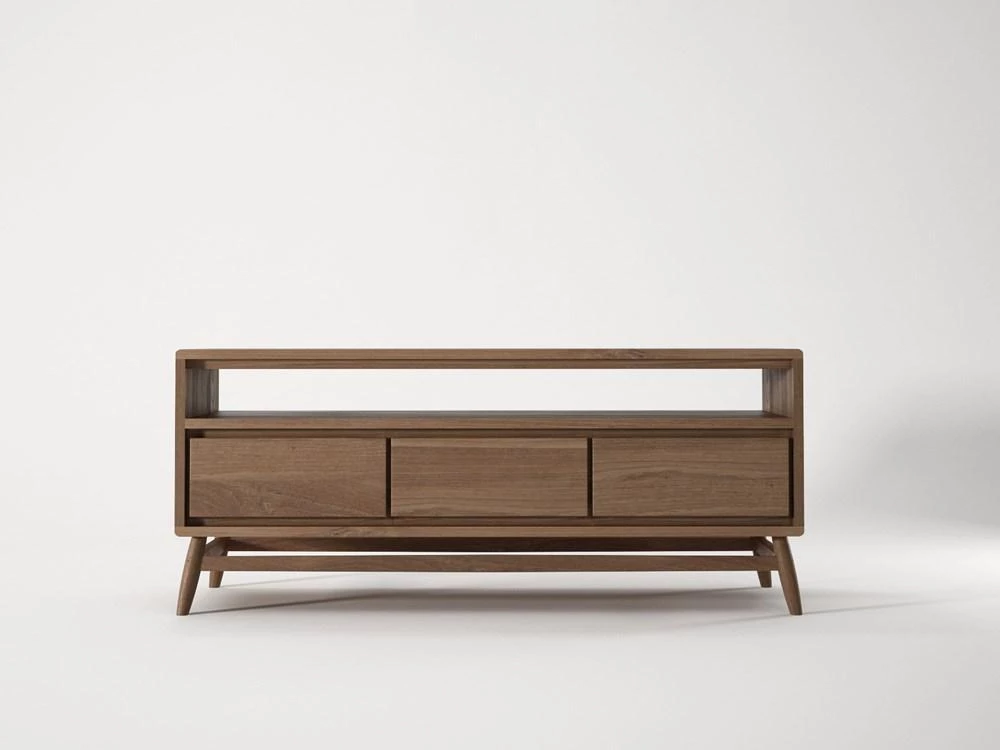 Karpenter INDOOR Twist TV Unit - FSC Teak 2 Karpenter INDOOR Twist TV Unit - FSC Teak