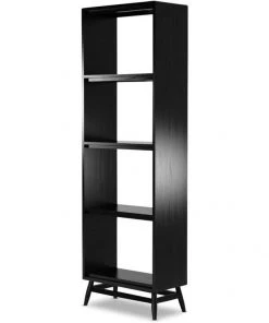 Karpenter INDOOR Twist Bookcase - Satin Black