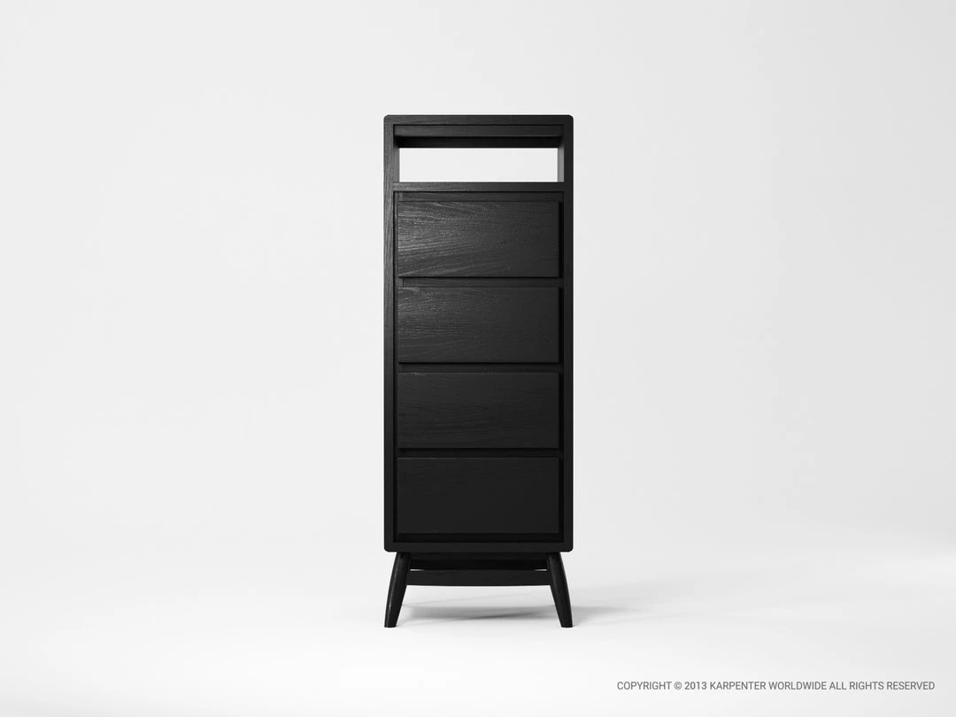 Karpenter INDOOR Twist Tallboy - Satin Black 2 Karpenter INDOOR Twist Tallboy - Satin Black