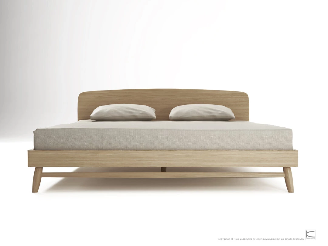 Karpenter Twist Queen Bed - European Oak INDOOR 4 Karpenter Twist Queen Bed - European Oak INDOOR