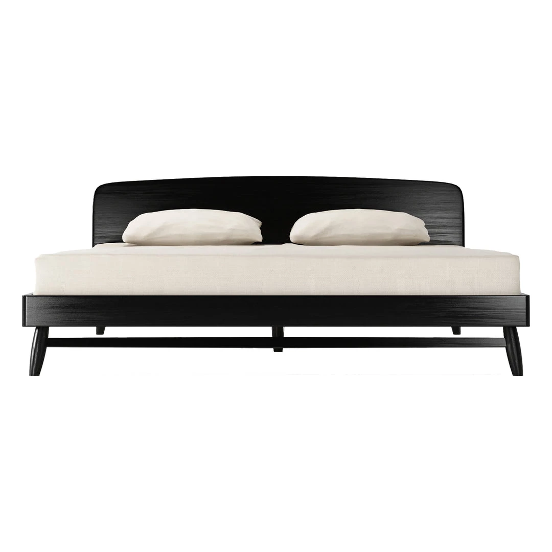 Karpenter Twist Queen Bed - Satin Black INDOOR 3 Karpenter Twist Queen Bed - Satin Black INDOOR